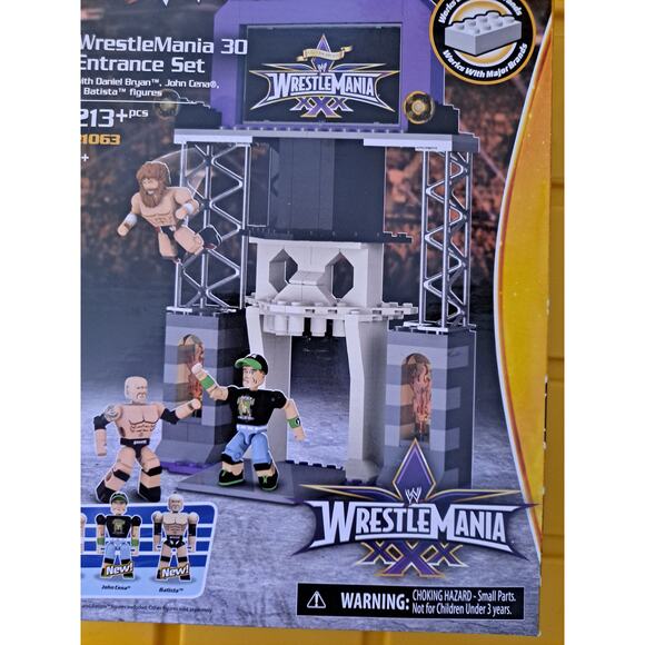 New WWE Stack Down Wrestle Mania 30 Entrance Set 213+ Pcs - Picture 3 of 5